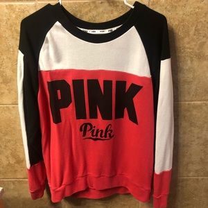 Colorblock Victoria’s Secret PINK sweatshirt